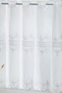 Ebro batiszt vitrázs függöny 45cm