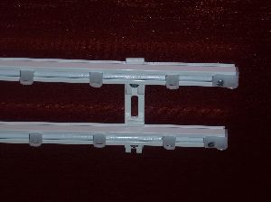 Lapos profil 2 soros, laposvassal (mennyezeti) 190cm felett