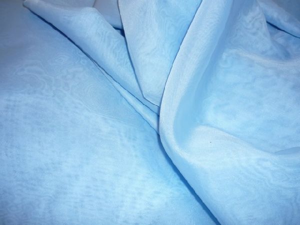 Világoskék voile függöny