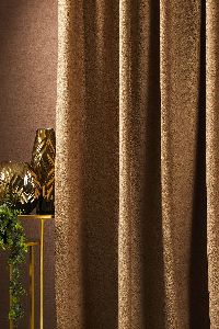 Kalanderezett bársony MATTEO 06 caffe latte sötétítő függöny