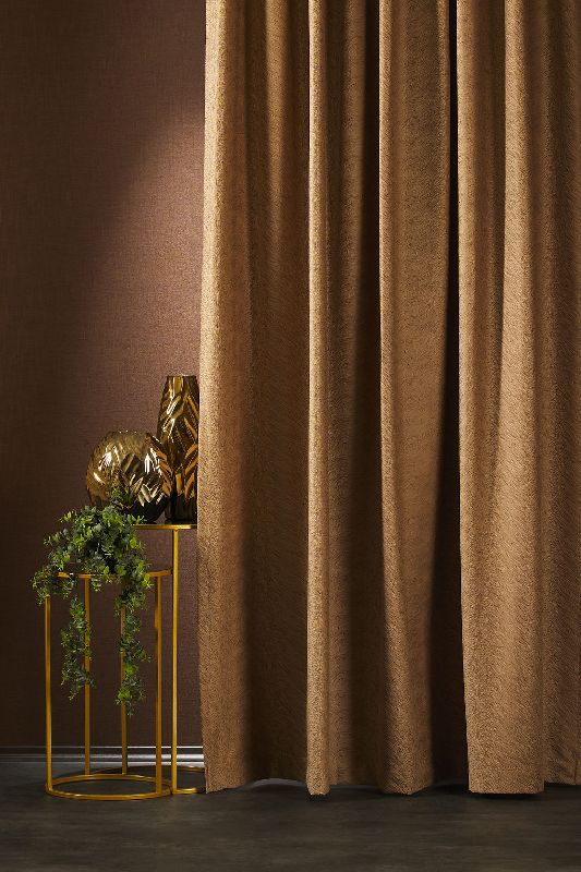 Kalanderezett bársony MATTEO 06 caffe latte sötétítő függöny