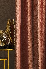 Kalanderezett bársony MATTEO 28 mályva sötétítő függöny