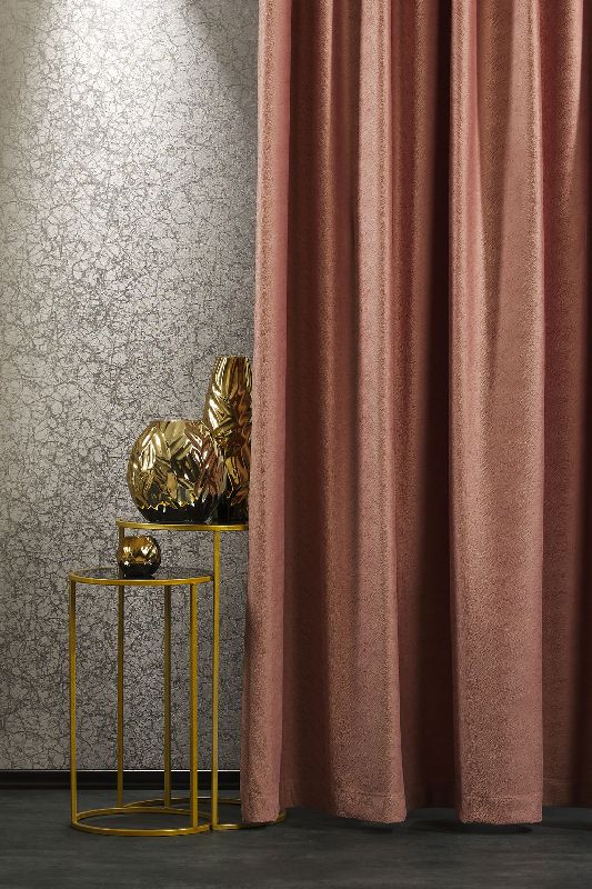 Kalanderezett bársony MATTEO 28 mályva sötétítő függöny