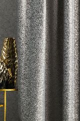 Kalanderezett bársony MATTEO 42 ezüst szürke sötétítő függöny