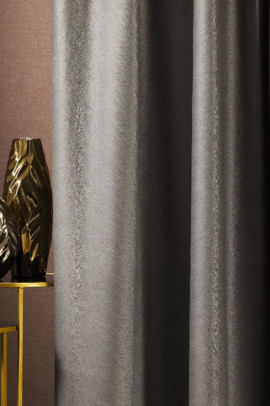 Kalanderezett bársony MATTEO 42 ezüst szürke sötétítő függöny
