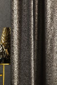 Kalanderezett bársony MATTEO 43 acél szürke sötétítő függöny