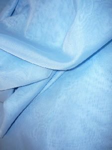 Világoskék voile függöny