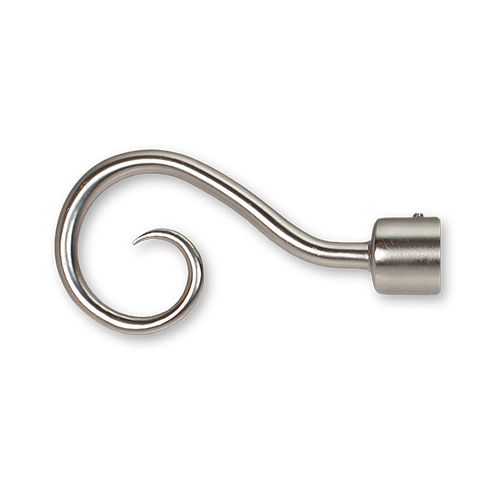 Karnisrúd végzáró „Pásztor” matt króm