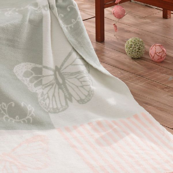 Pillangó Mintás Pamut takaró