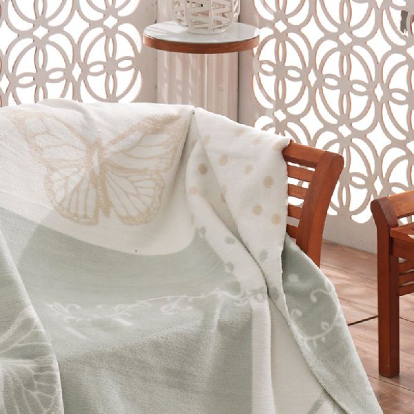 Pillangó Mintás Pamut takaró