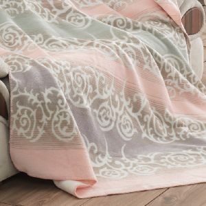 Vintage mintás pamut takaró