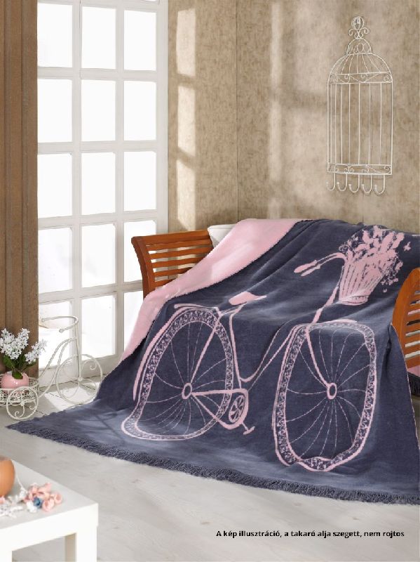 Bicigli mintás pamut takaró