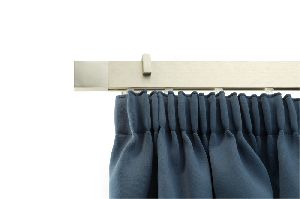 Karnisprofil végzáró „Rectangulo” alu-szatén