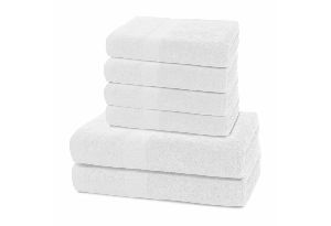 Fehér hotel törölköző