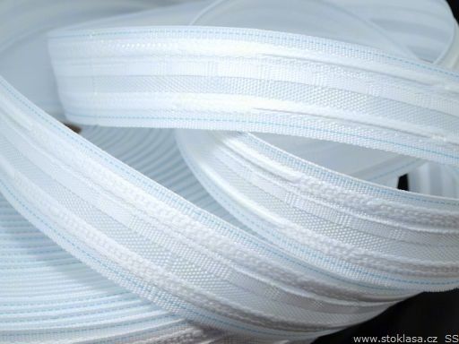 Ceruzás ráncoló 50mm fehér 1:1,5