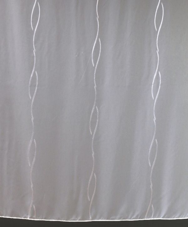 Doha hullám mintás voile függöny