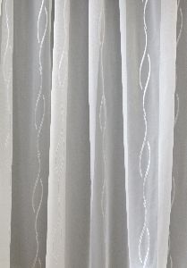 Doha hullám mintás voile függöny