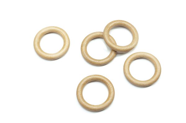 Függönykarika (10 db-os) natúr