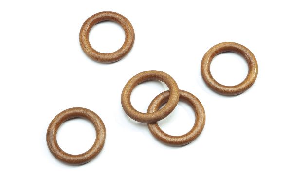 Függönykarika (10 db-os) natúr