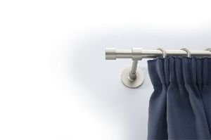 Karnisrúd végzáró „Kupak” matt króm