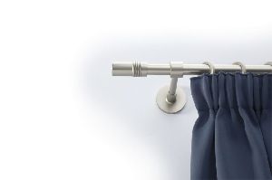 Karnisrúd végzáró „Henger” matt króm