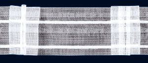 3 csokros ráncoló 50mm átlátszó 1:2