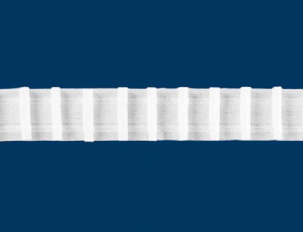 Ceruzás ráncoló 30mm fehér 1:2