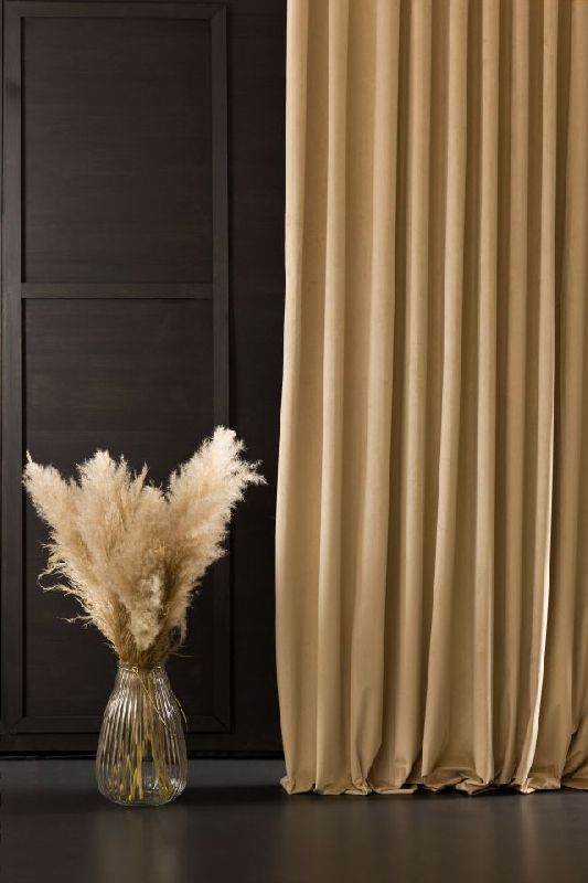 Sötétítő függöny Bársony drapp