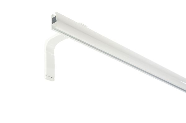 Fehér Motivo 1 soros karnis 150cm oldalfalra