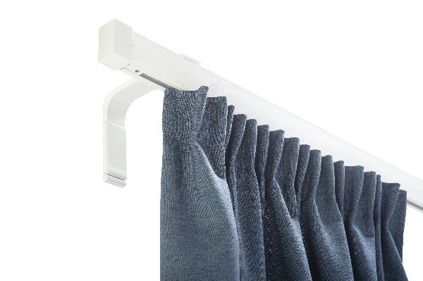 Fehér Motivo 1 soros karnis 240cm oldalfalra