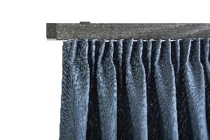 Antracit szürke Motivo 1 soros karnis 175cm oldalfalra