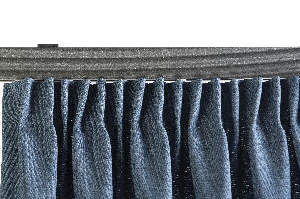 Antracit szürke Motivo 1 soros karnis 200cm oldalfalra