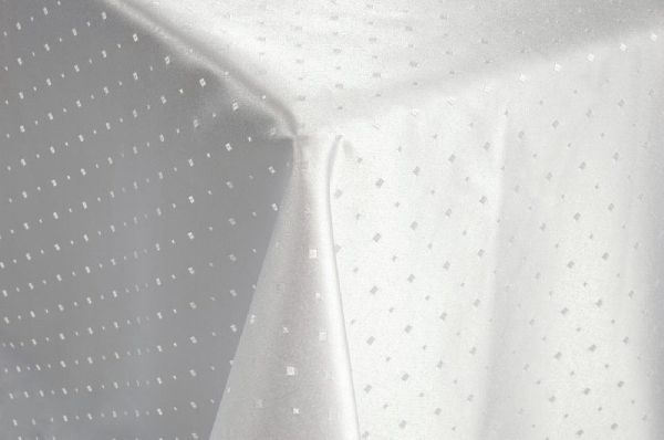 Carmen káró mintás fehér teflon abrosz asztalterítő